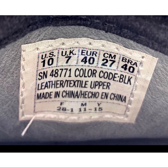 NEW Skechers Wedge Fit Vita Distress Black Sneaker - Picture 8 of 8